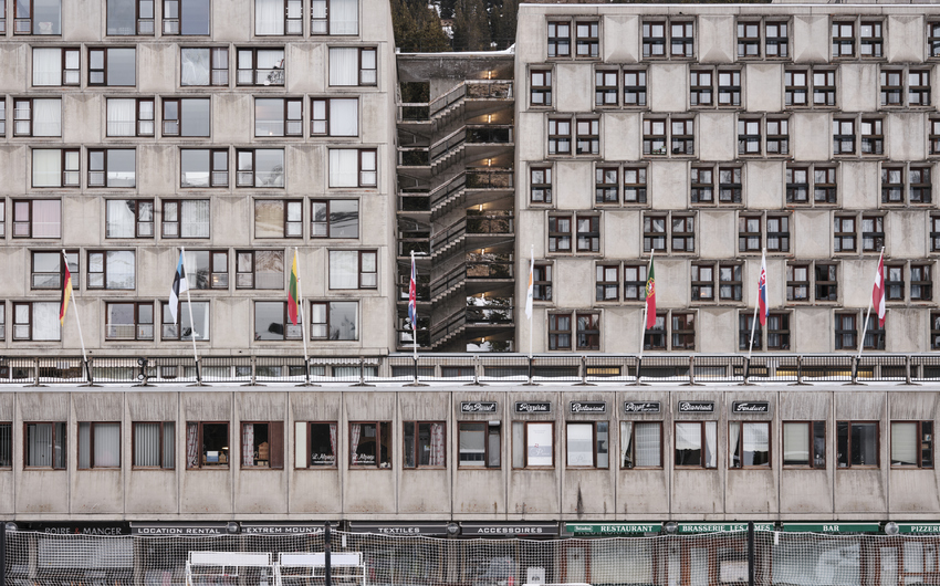 Les immeubles Véga et Les Lindars © Myr Muratet les immeubles Véga et de l'UCPA ex Les Lindars